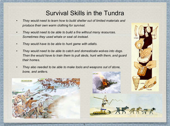 Preview of Early Human Migration & Biome Slide Project