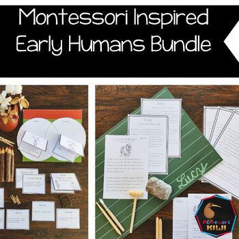 Preview of Early Humans Bundle (Montessori Inspired)