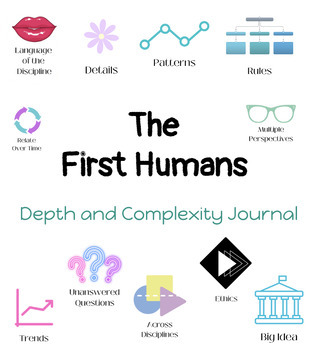 Preview of Early Humans Depth and Complexity Digital Journal Questions