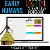 Early Humans Stone Age Digital Interactive Notebook for Go