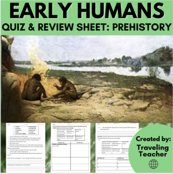 early humans worksheets teaching resources teachers pay teachers