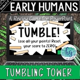 Early Humans Test Prep & Unit Review Game for PowerPoint