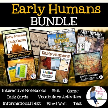 Preview of Early Humans Unit Bundle
