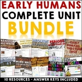 Early Humans and the Stone Age Complete Unit Curriculum Bundle