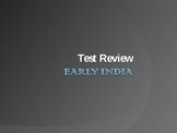 Early India Test Review Powerpoint