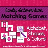Early Intervention Centers { Alphabet, Shapes, and Colors }