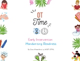 Early Intervention (EI) Handwriting Readiness Worksheet Ages 1-3