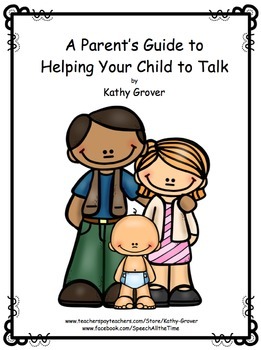 Preview of Early Intervention Guide for  for Helping Your Child to Talk: Distance Learning