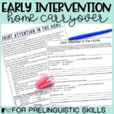 Early Intervention Handouts & Carryover Activities for Pre