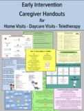 Early Intervention Handouts for Home Visits, Teletherapy, 