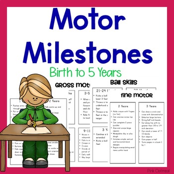 Preview of Early Intervention Motor Milestones