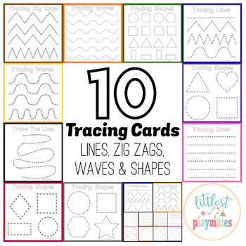 Preview of Early Intervention: Tracing Lines, Zig Zags, Waves & Shapes