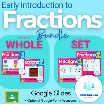 Preview of Early Introduction to Fractions Bundle