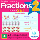 Early Introduction to Fractions: Parts of a Set Part 2