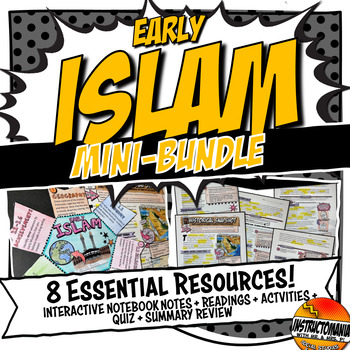 Preview of Early Islam Resources Bundle: Interactive Notebook Bundle Independent Work