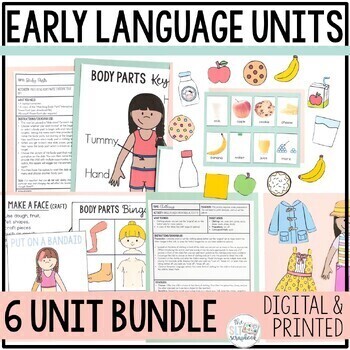 Preview of Early Language Activities- Thematic Units for Preschool and Early Intervention