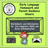 Early Language: Homework for Parents