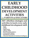 Early Childhood Development Skills and Activities