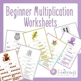 Early Learner Introduction to Multiplication Worksheets