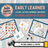 Early Learner Vocabulary Book and Task Cards BUNDLE