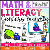 Math and Literacy Centers for Special Education & Kinderga
