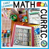 Early Learners Math Curriculum (Pre-K, K, 1st) Bundle
