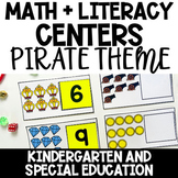 Special Education Centers Pirate Theme Activities - Math, 