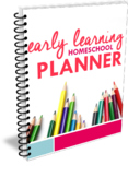Early Learning Homeschool Planner | Toddler | Homeschool P