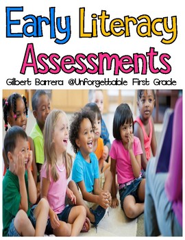 Early Literacy Assessments Kindergarten  TpT