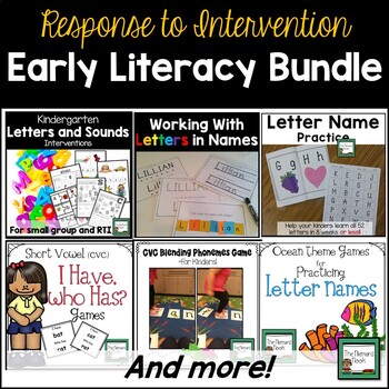 Preview of Reading Interventions for Struggling Readers (K-1) Bundle