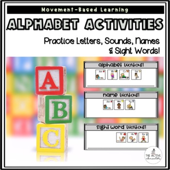 Preview of Alphabet Activities Kindergarten