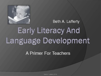 Preview of Early Literacy Primer for Teachers
