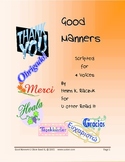 Early Literacy /Readers Theatre: Good Manners