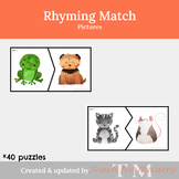 Early Literacy Skills: Rhyming Picture Match