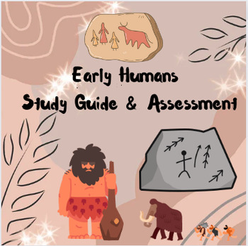 Preview of Early Man / Early Humans Study Guide and Test