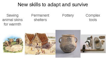 Preview of Early Man Unit Materials (Powerpoint, Guided Notes)