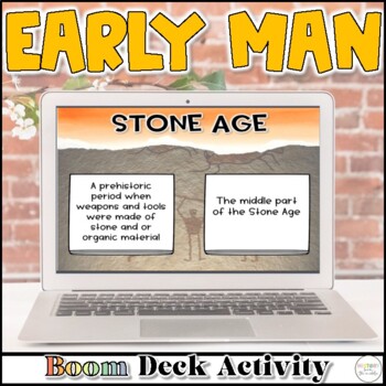 Preview of Early Man Vocabulary Boom Deck