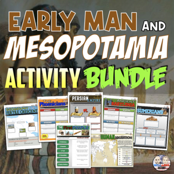 Preview of Early Man and Mesopotamia | Ancient Civilizations | Digital Activity Bundle