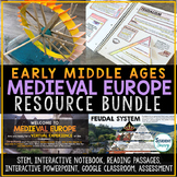Early Middle Ages - Medieval Europe Activities Resource Bundle