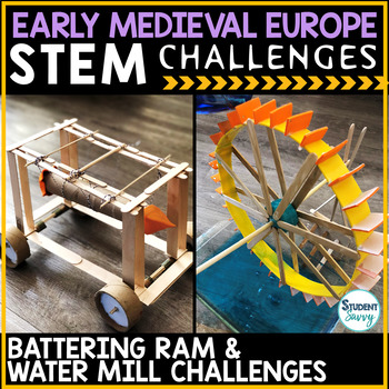 Preview of Early Middle Ages Medieval Europe STEM Activities Challenges Projects Craft AP