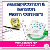 3rd Grade Multiplication and Division Math Centers Bundle