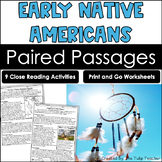 Early Native Americans Reading Comprehension Paired Passag