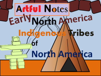 Indigenous Peoples of North America Artful Notes by GeographiCool