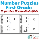 Number Puzzles Bundle Grade 1 Addition Subtraction Telling