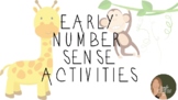 Early Number Sense Activities Bundle