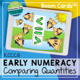 Early Numeracy: Comparing Quantities 0-10 Boom Cards - Dis