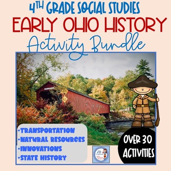 Preview of Early Ohio History Activity Bundle for 4th Grade Social Studies