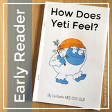 Winter Speech Therapy Activities | How Does Yeti Feel | AA