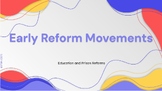 Preview of Early Reform Movements of the 19th Century Lesson