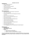 Early Renaissance Review Sheet with Answer Key